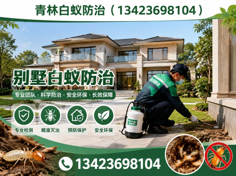 海珠区别墅白蚁防治展示图